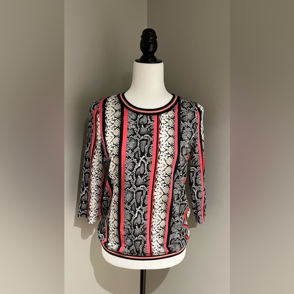 Olsen 3/4 Sleeve Cotton Top
